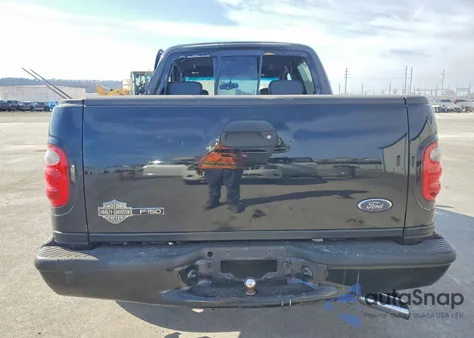 2001 Ford F150 Supercrew из США, поврежденный, VIN 1FTRW07LX1KA06822